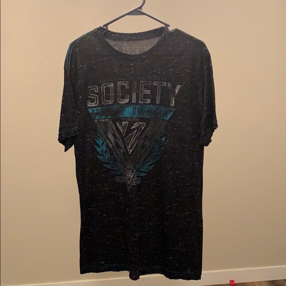 Society shirt, size large